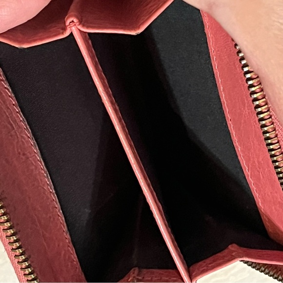 Balenciaga Leather Studded zip around bifolder Wallet - Picture 12 of 13